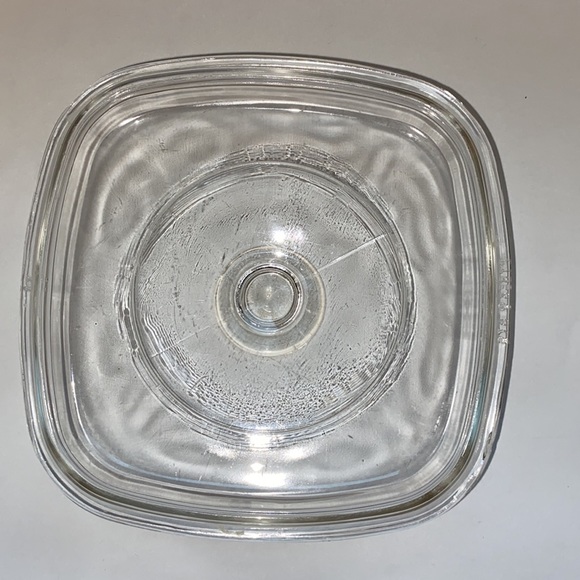 CorningWare 1966 Platinum Filigree Casserole Dish with Lid - Picture 6 of 6